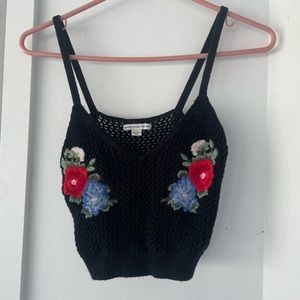 Crochet crop top